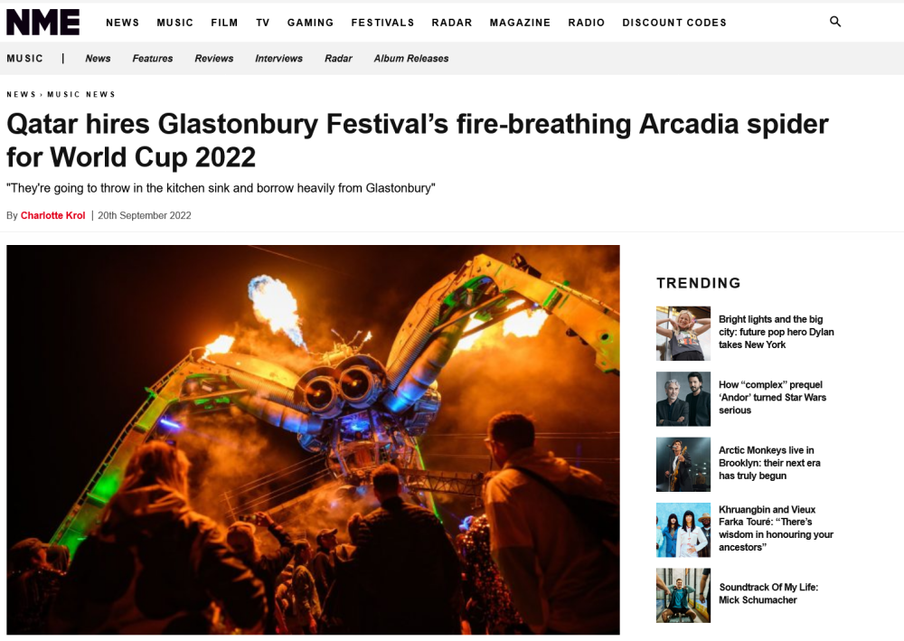 Screenshot 2022-09-24 at 16-40-26 Qatar hires Glastonbury Festival's fire-breathing Arcadia spider for World Cup 2022.png