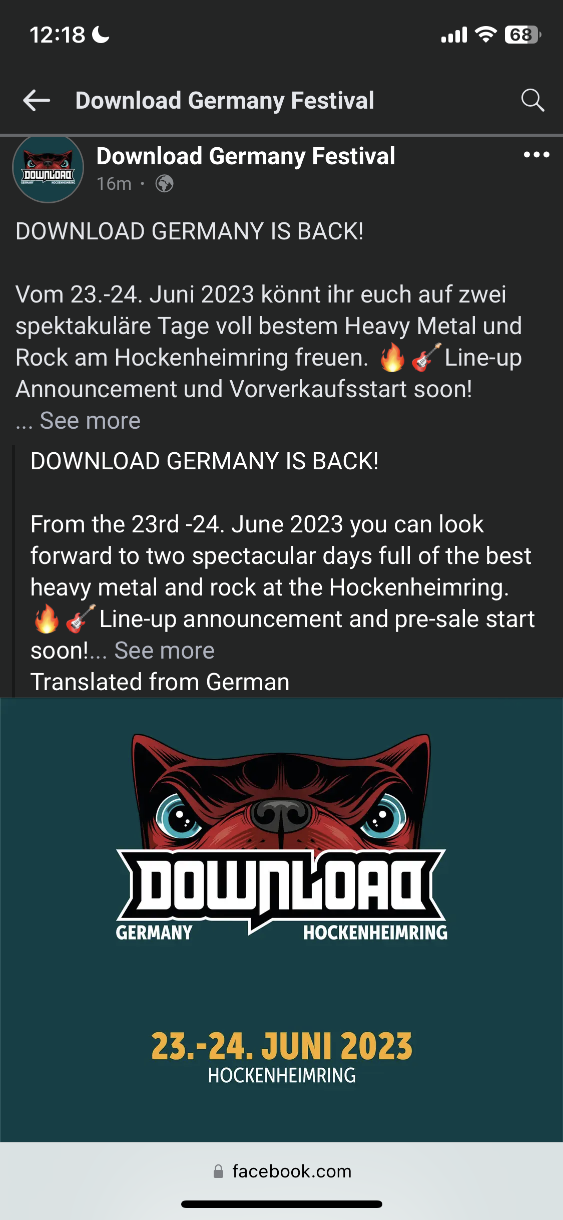 CONFIRMED: Avenged Sevenfold are headlining Download Festival 2024 (14-16th  June) : r/avengedsevenfold