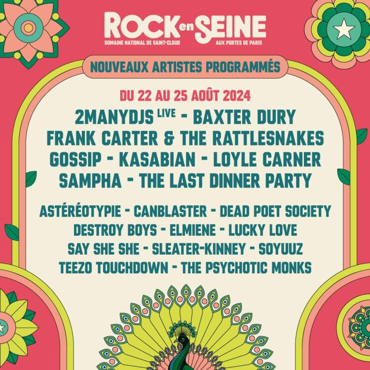 Rock En Seine 2024 - Page 2 - overseas festivals - eFestivals