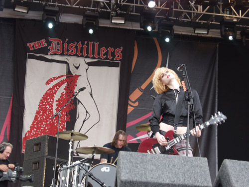 The Distillers @ Download 2004