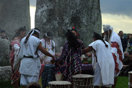 Mayan Ceremony @ Stonehenge