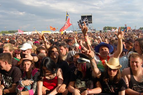 crowds at Download 2008