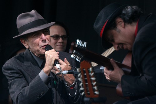 Leonard Cohen (Pyramid Stage): Glastonbury Festival 2008