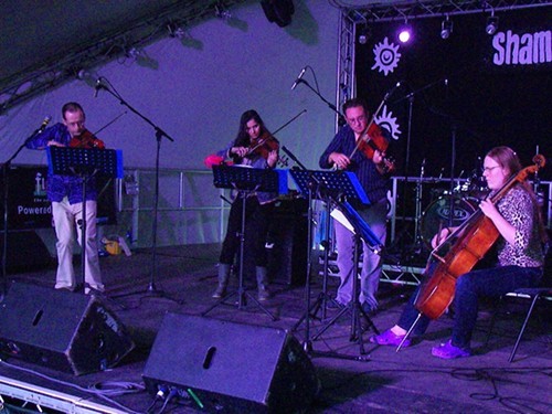 Manor House Music String Quartet @ Shambala 2008