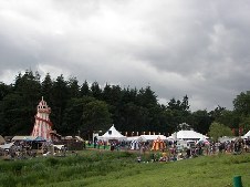 around the festival site (Sunday)