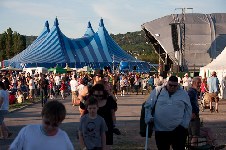 around the festival site (people)