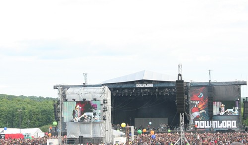 in the crowd at Download 2013