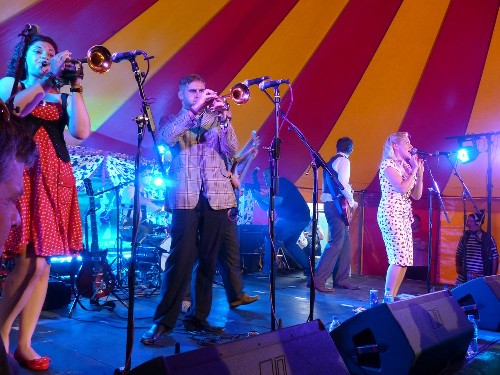 The Ten Pound Suit Band @ Watchet Music Festival 2013
