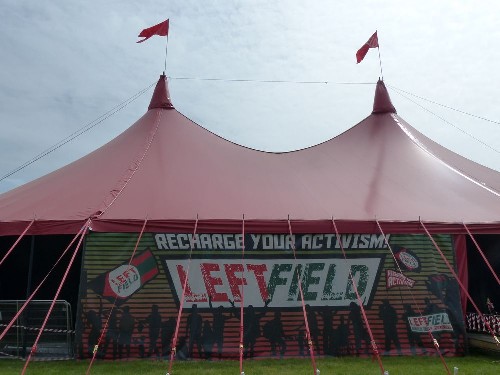 around the festival site (Leftfield)