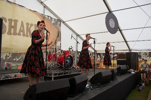 The Three Belles @ Isle of Wight Festival 2014
