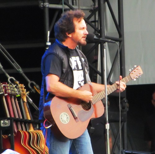 Eddie Vedder @ Pearl Jam @ Milton Keynes Bowl 2014