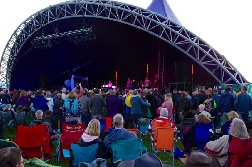 around the festival site: The Acoustic Festival of Britain 2015