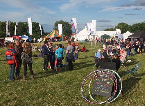 around the festival site: The Festival at the Edge 2015