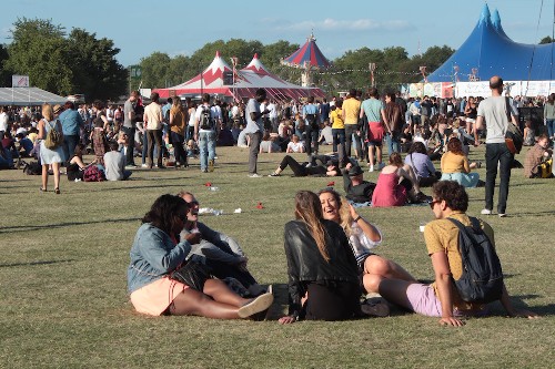 around the festival site: Field Day 2015