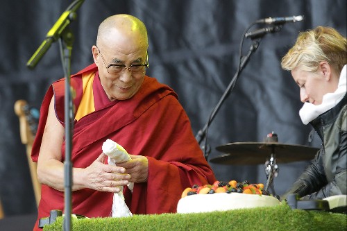 The Dalai Lama @ Glastonbury Festival 2015
