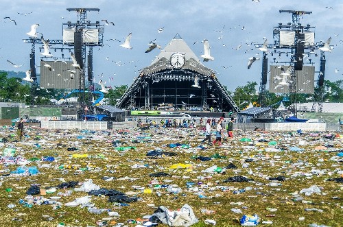 around the festival site (the aftermath)