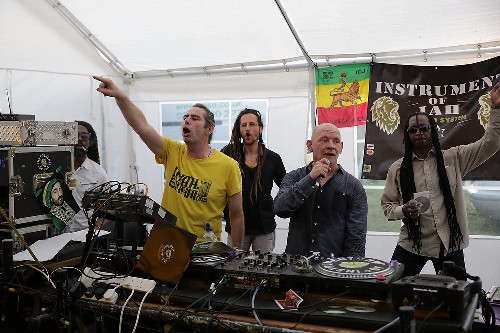 around the festival site (The Dubshack): One Love Festival 2015