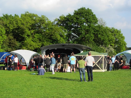around the festival site: Strummercamp 2015
