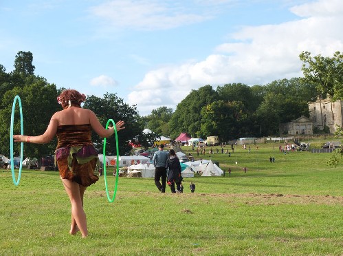 around the festival site: The Green Gathering 2015