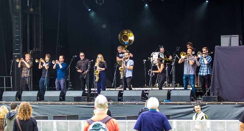 Neon Saints Brass Band @ Together The People 2015