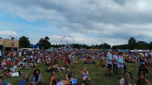 around the festival site: V Festival (Staffordshire) 2015