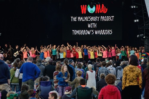 The Malmesbury School Project With Tomorrows Warriors @ WOMAD 2015