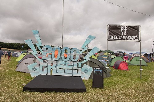 around the festival site: 2000trees Festival 2016