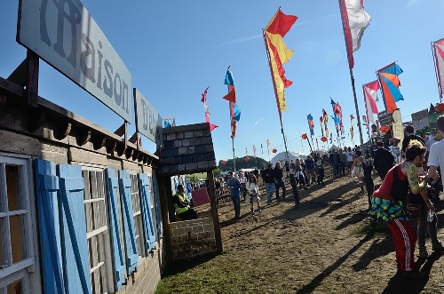 around the festival site: The Beatherder Festival 2016