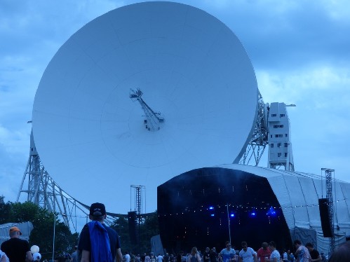 the Lovell Telescope on the move