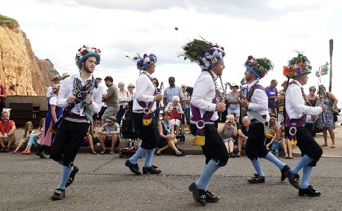 around the town (Morris and Dance teams)