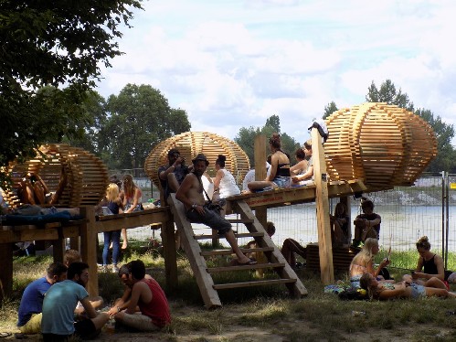 around the festival site: Sziget Festival 2016
