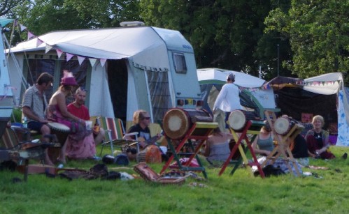 around the festival site: The Green Gathering 2016