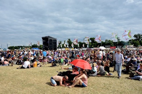 around the festival site: WOMAD 2016