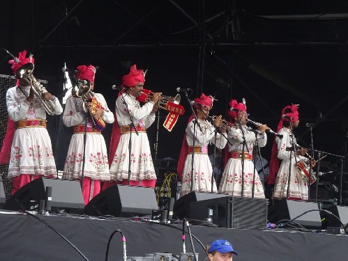 The Rajasthan Heritage Brass Band @ Bluedot 2018