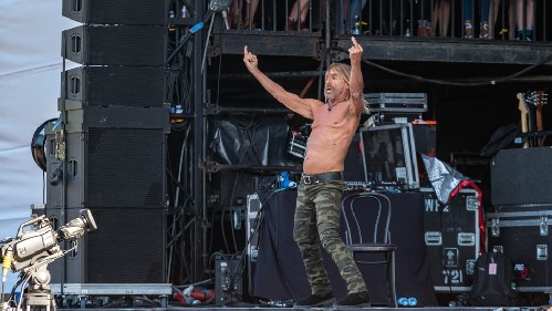 Iggy Pop @ Queens Of The Stone Age @ Finsbury Park 2018