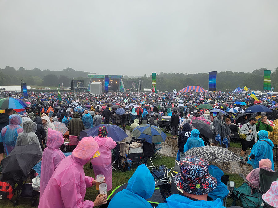 Rainy Festival Site - Splendour Festival 2023