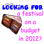 budget festivals 2012