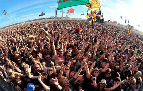 T in the Park crowds 2013