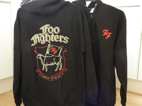 Foo Fighters in Frome hoodie