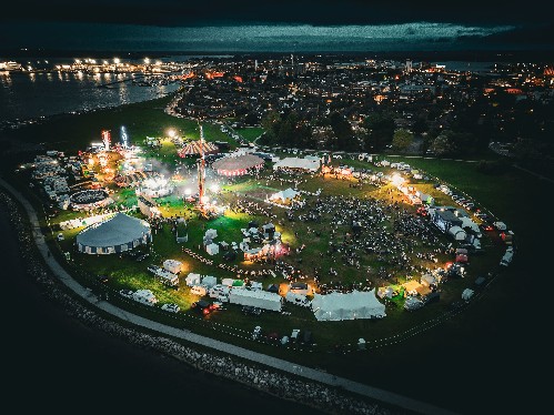 Poole Harbour Festival Aerial