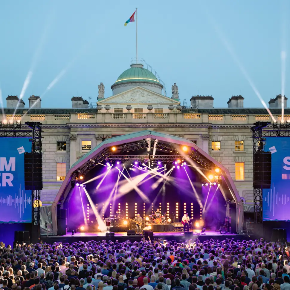 Somerset House Summer Series stage APR24