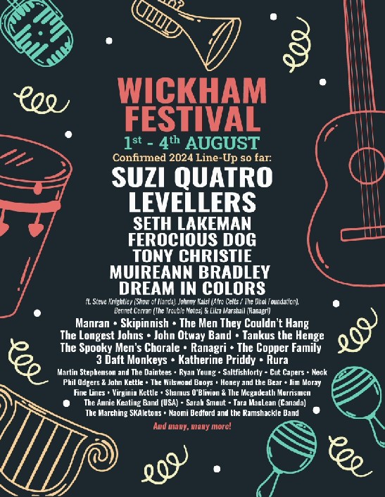 Wickham Festival 2024 eFestivals