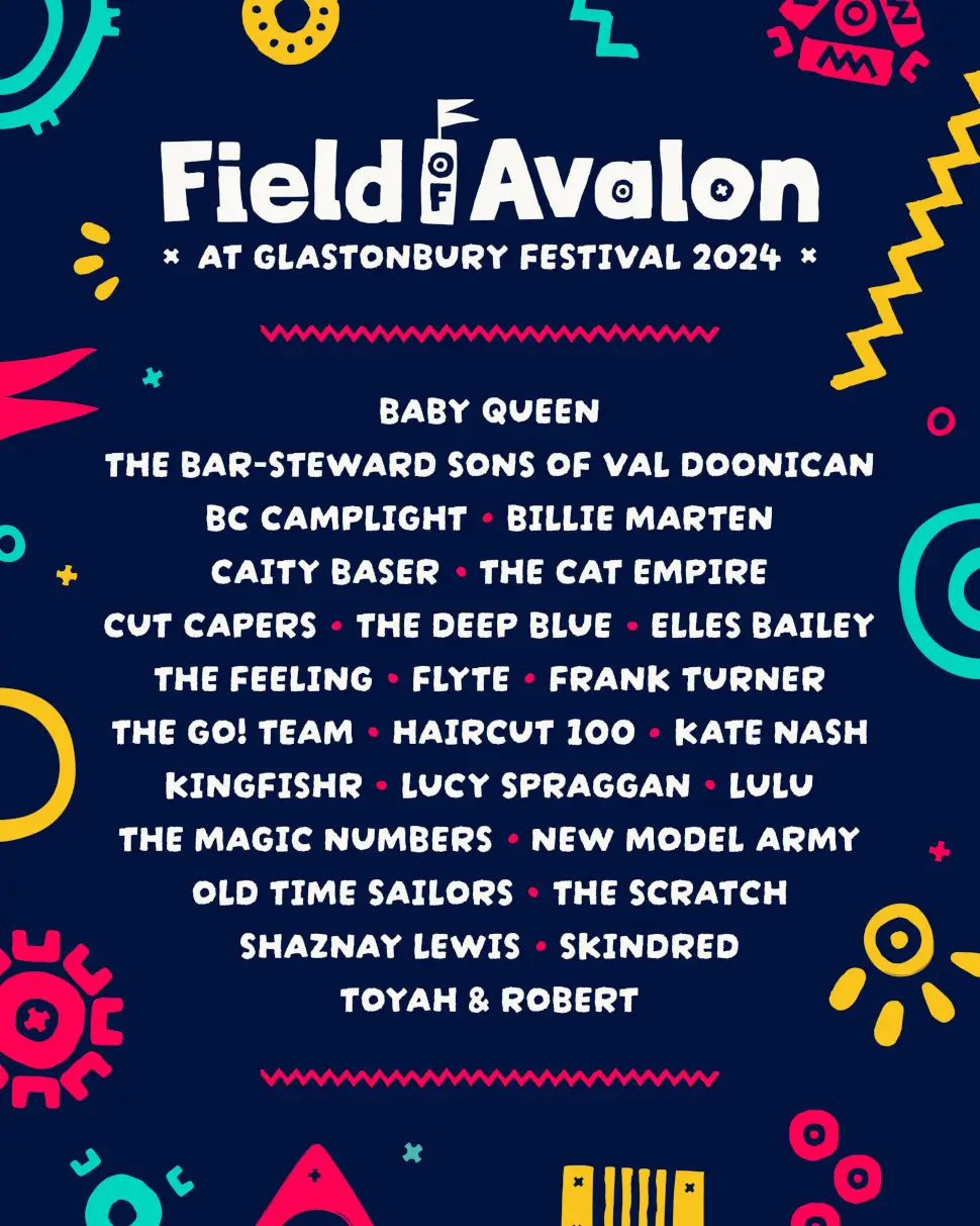 Field Of Avalon First Lineup Poster 2024